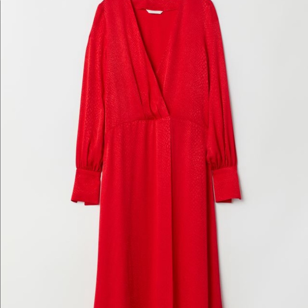 H&M red dress